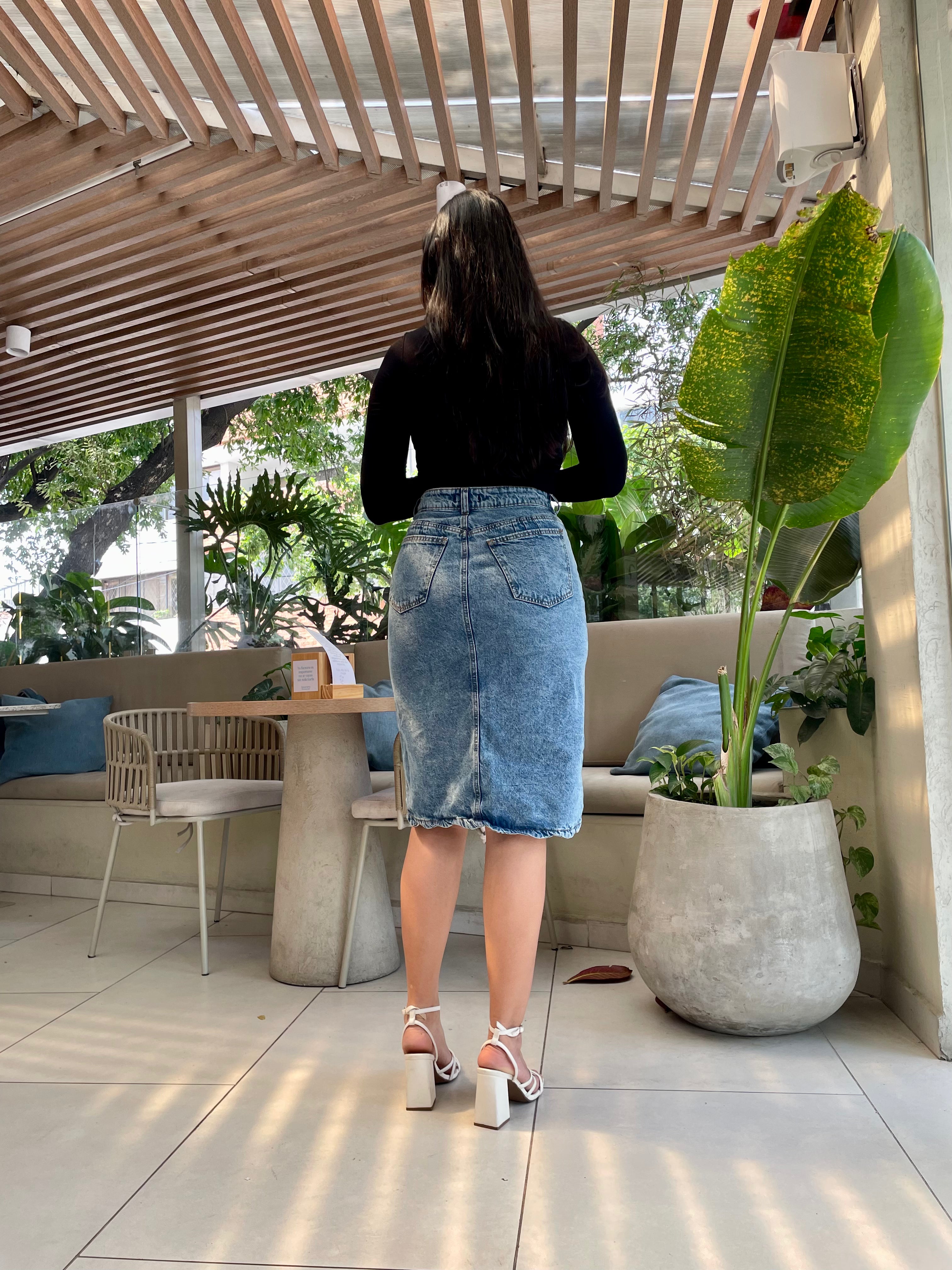 Falda mujer margaritas Rf:0058