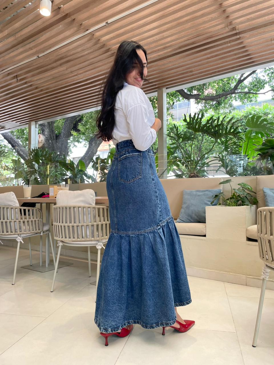 Falda mujer maxi Rf: 0061